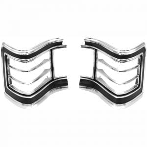 1967 Chevy Chevelle Tail Lamp Bezel Pair