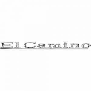 1967 Chevy El Camino Emblem El Camino Hood
