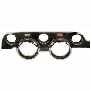 1967 Ford Mustang Instrument Bezel Black