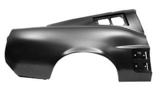 1967 Ford Mustang Quarter Panel Passenger Side (RH) Fastback-DYN3645EWT