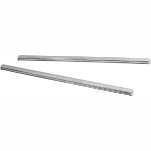 1968-1968 Chevrolet| Pontiac Camaro| Firebird Armrest Base Trim Stainless Pair