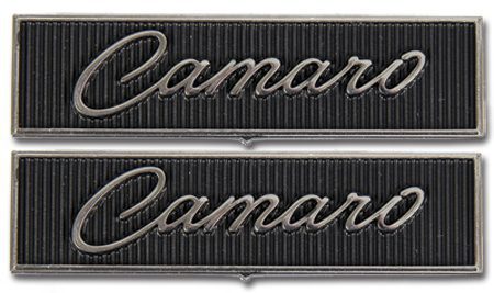 1968-1969 Chevrolet Camaro Door Panel Emblems