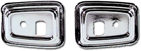 1968-1969 Chevrolet|Pontiac Camaro|Firebird Door Grab Handle Bezels