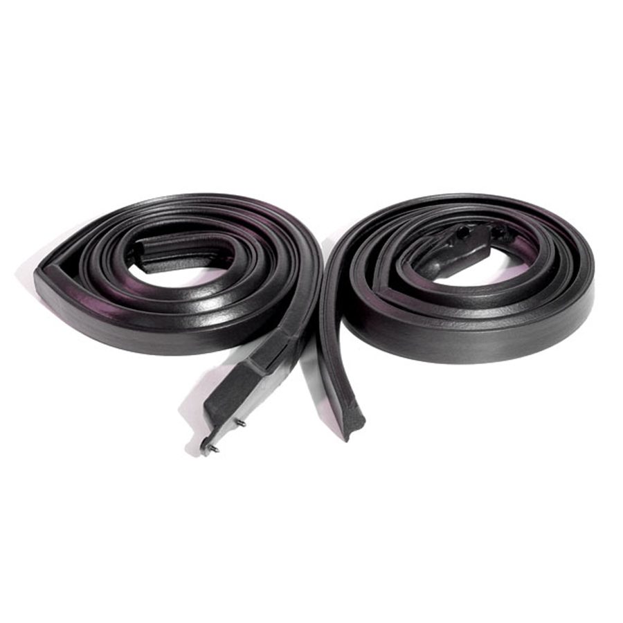Square Rails Seals 1968-1969 Chevrolet|Pontiac Camaro|Firebird Roof Rail Seals, 2DR hardtop
