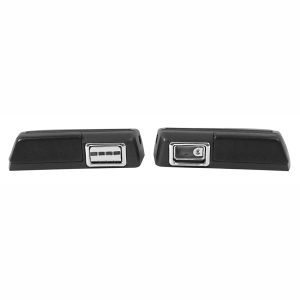 1968-1969 Chevrolet| Pontiac Chevelle| GTO Armrest Rear Pair Black