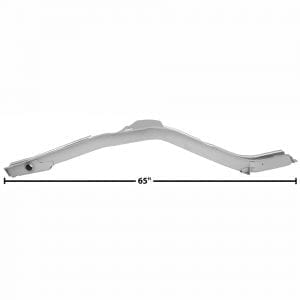 1968-1969 Chevy Camaro Frame Rail Driver Side (LH) 6" Wide Weldthru Primer