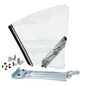 1968-1969 Chevy Chevelle Quarter Window Assembly Passenger Side (RH)