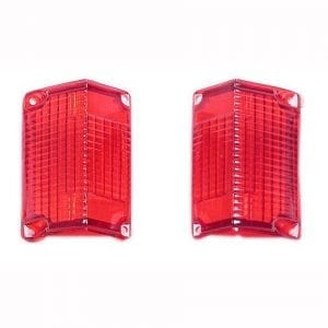 1968-1969 Chevy El Camino Tail Lamp Lens Pair