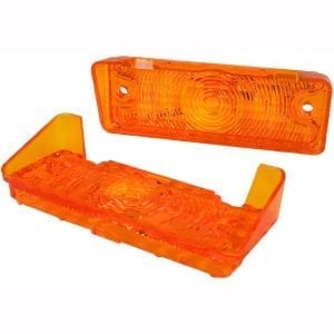 1968-1969 Chevy Nova Parking Lamp Lens Pair