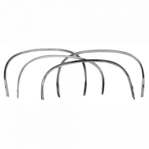 1968-1969 Pontiac GTO Wheel Opening Molding 4Pc Set