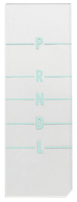 1968-1970 Chevrolet Chevelle|Malibu|El Camino|Monte Carlo Console Shift Indicator Lens