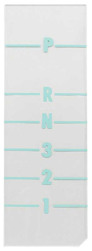 1968-1970 Chevrolet Chevelle|Malibu|El Camino|Monte Carlo Console Shift Indicator Lens