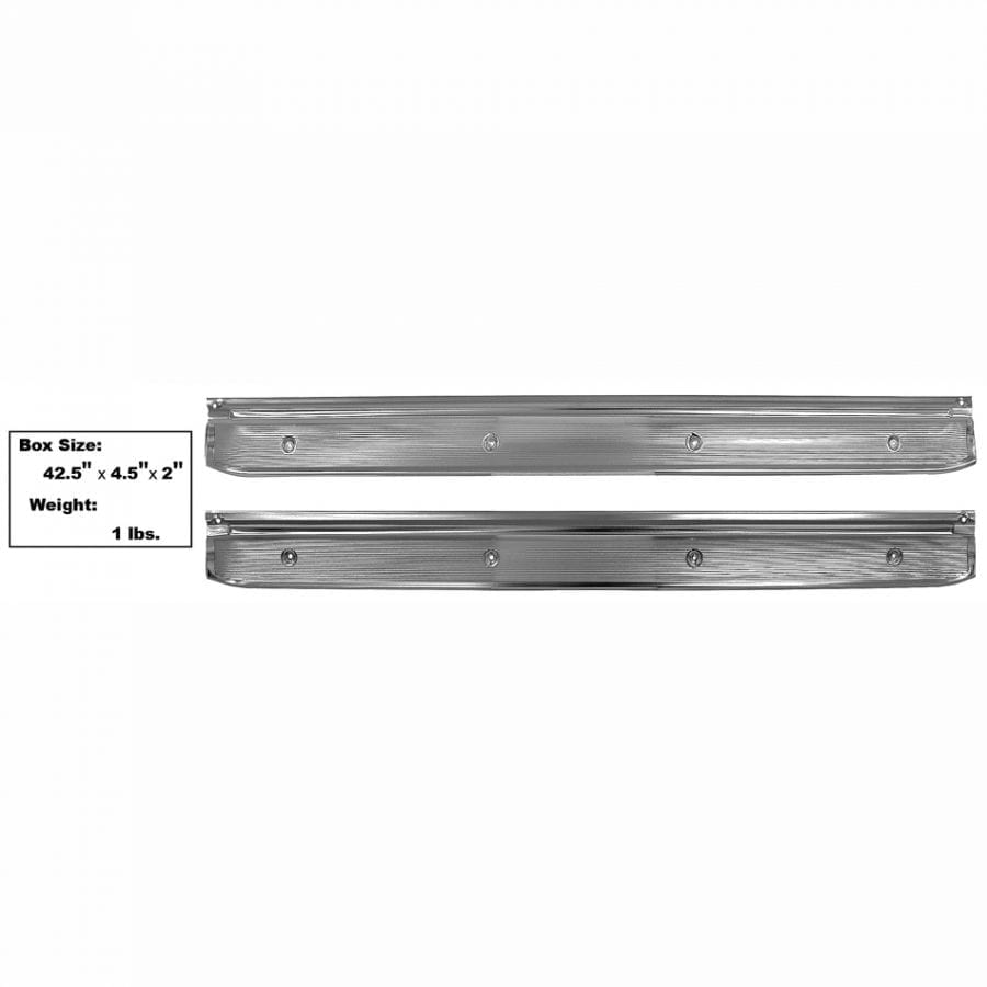 1968-1970 Dodge Charger Scuff Plate Pair Charger