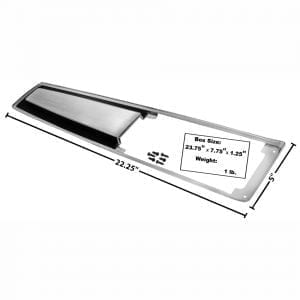 1968-1972 Chevy Chevelle Console Top Plate
