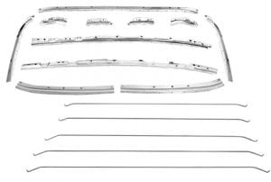 1968-1972 Chevy Chevelle Headliner Retainer Kit-DYN1418PWT