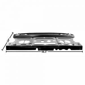 1968-1972 Chevy Chevelle Package Shelf Panel with Reinforcment