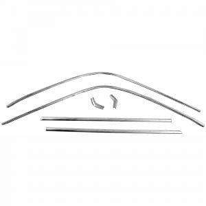 1968-1972 Chevy El Camino Drip Rail Molding 6Pc Set