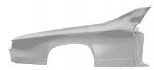 1968-1972 Chevy El Camino Quarter Panel Full Passenger Side (RH)-DYN1475GWT