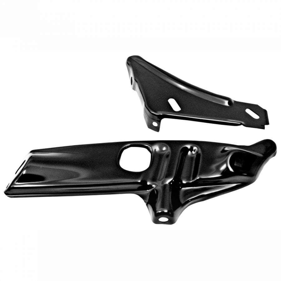 1968-1972 Chevy Nova Bumper Front Bracket Driver Side (LH) 2Pc