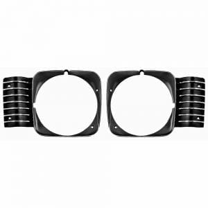 1968-1972 Chevy Nova Head Lamp Bezel Only Pair