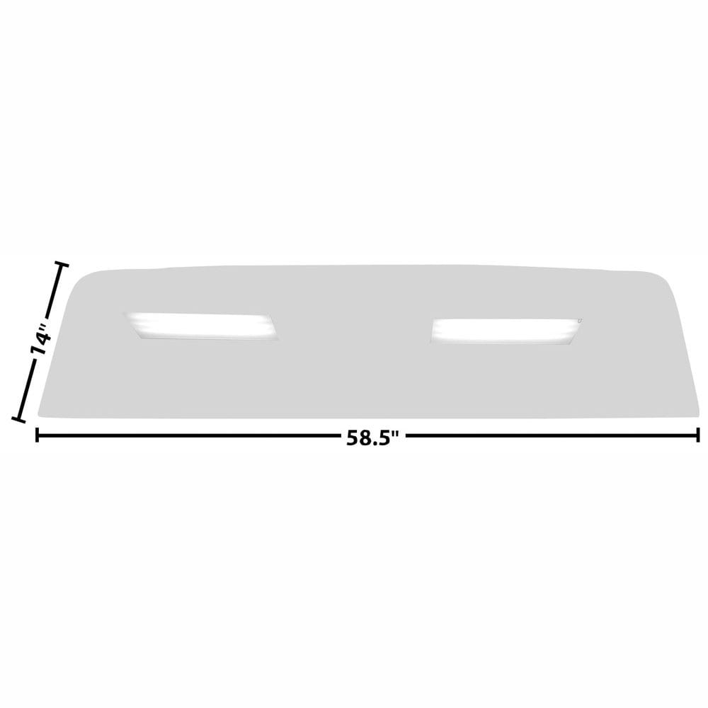 1968-1972 Chevy Pickup Truck Rear Window Large Clear