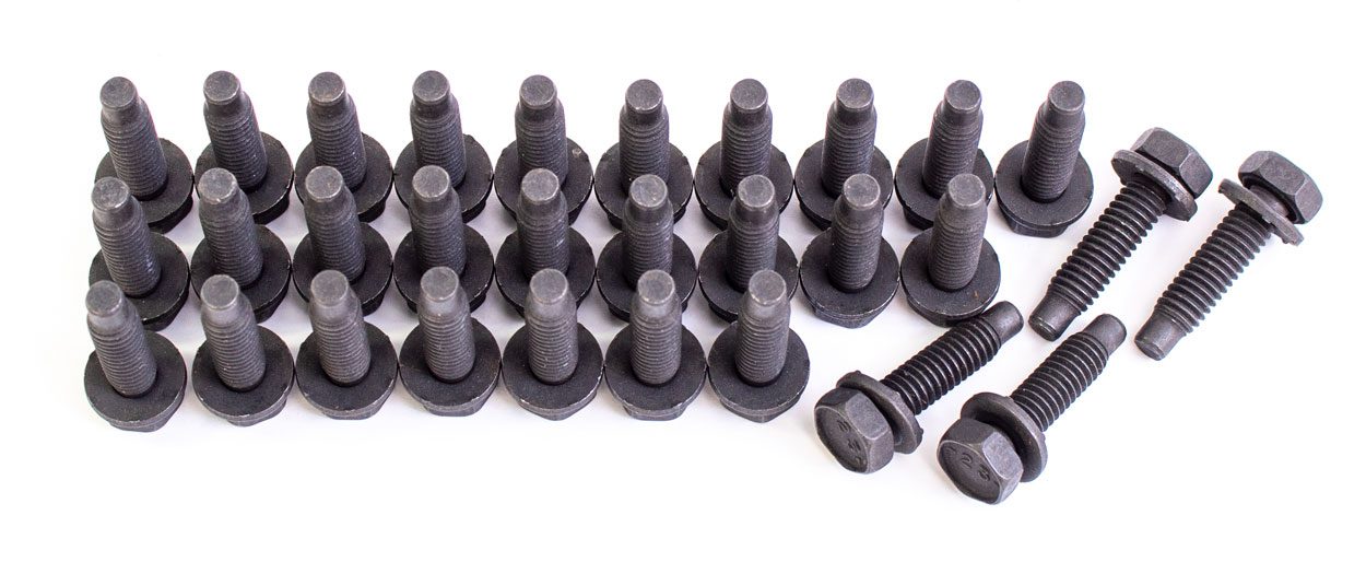 1968-1974 Chevrolet|Pontiac Camaro|Chevy II|Chevelle|El Camino|Firebird|Nova Upper/Lower Door Hinge Bolt Kit