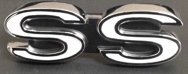 1968 Chevrolet Camaro Fender Emblems Ss, Each Driver Or Passenger Side