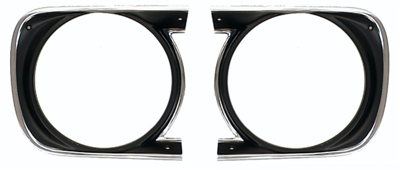 1968 Chevrolet Camaro Headlamp Bezels