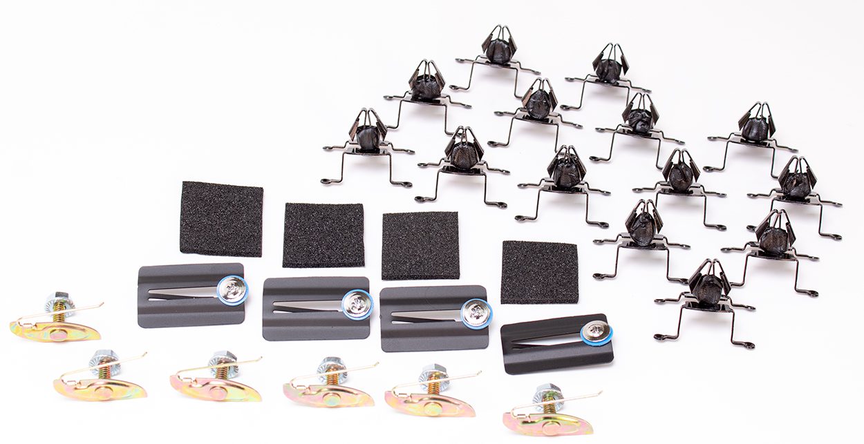 1968 Chevrolet Camaro Lower Body Molding Mounting Kit