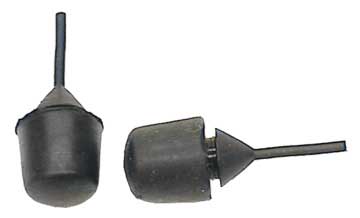 1968 Chevrolet Camaro Park Lamp Housing Rubber Bumpers