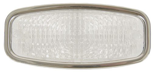 1968 Chevrolet Camaro Park Lamp Lens w/Stainless Trim