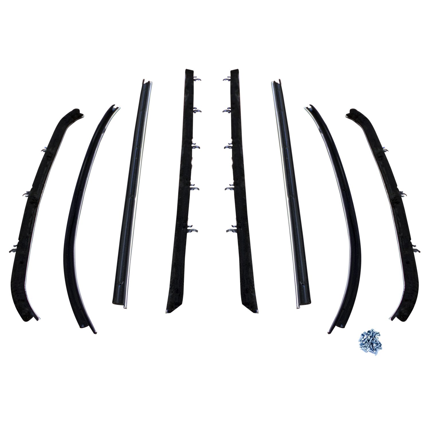Window Sweeper Kit- 4-door sedan For Chevrolet Chevelle, Malibu 1964; WC 2003-49