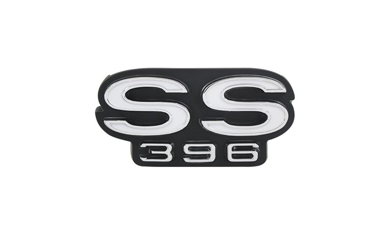 1968 Chevrolet Chevelle Rear Body Emblem, SS 396