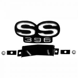 1968 Chevy Camaro Emblem SS 396 Grille