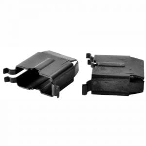 1968 Chevy Camaro or Pontiac Firebird Dash Pad Dog Leg Clips Pair