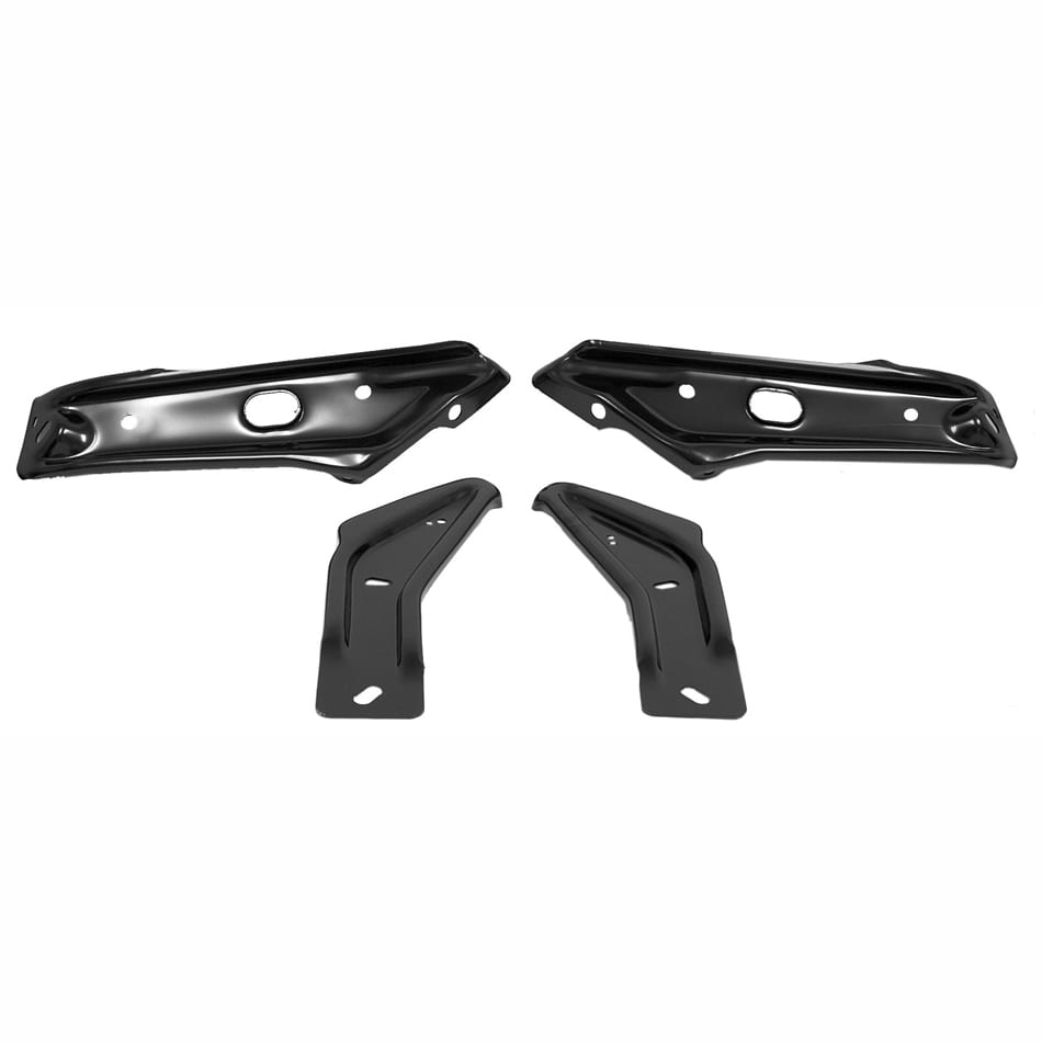 1968 Chevy Chevelle, El Camino Front Bumper Bracket 4Pc Set