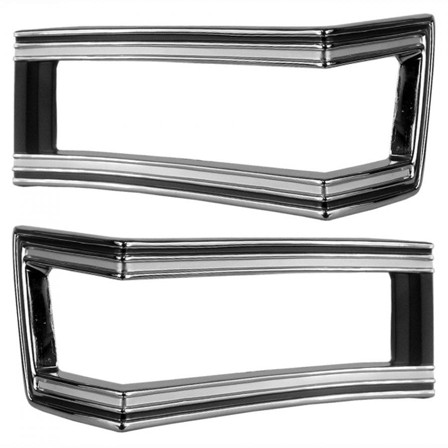 1968 Chevy Chevelle Tail Lamp Bezel Pair