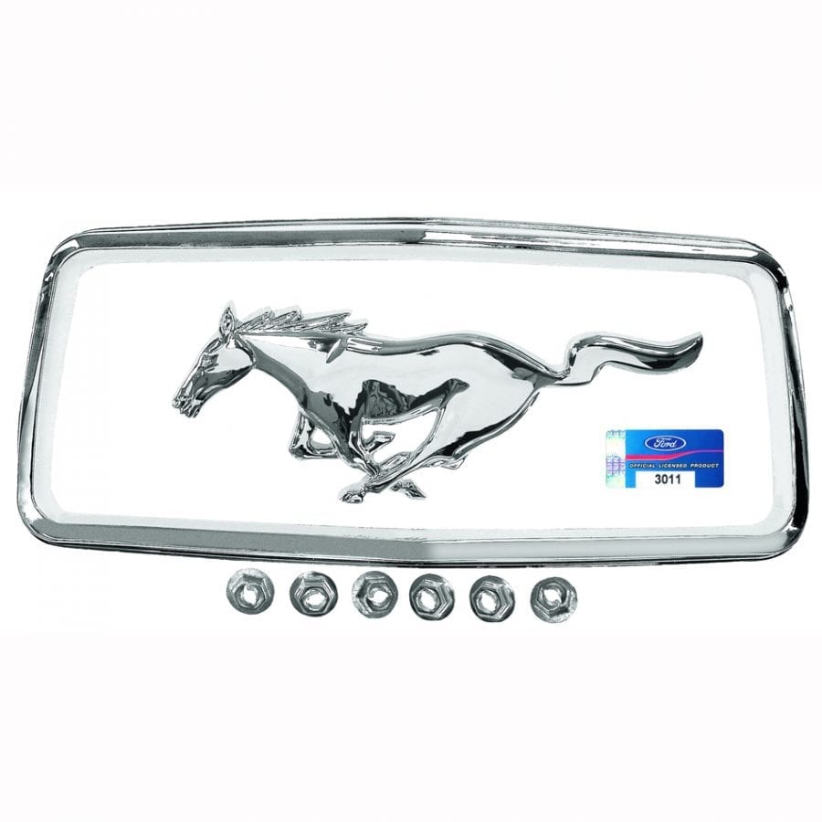 1968 Ford Mustang Grille Corral and Horse
