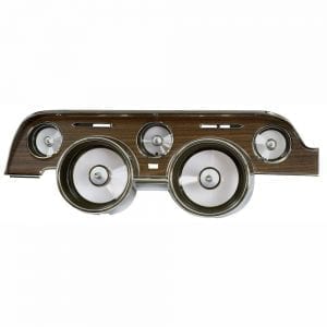 1968 Ford Mustang Instrument Bezel Woodgrain