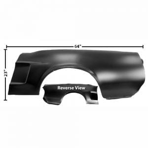 1968 Ford Mustang Quarter Panel Driver Side (LH) Convertible