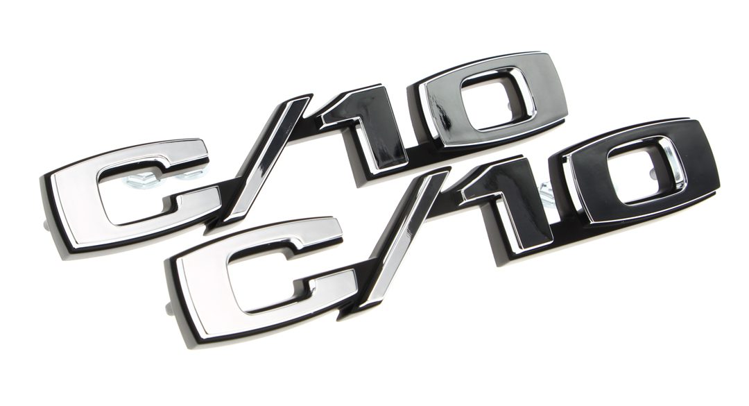 1969-1970 Chevrolet Pickup Truck|Blazer|Suburban Front Fender Emblem C/10