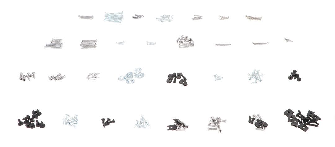 1969-1970 Dodge Coronet Interior Trim Screw Kit-SWA-271045