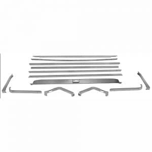 1969-1970 Ford Mustang Molding Fold Down Seat 13Pcs