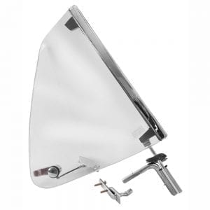 1969-1970 Ford Mustang Quarter Vent Window Assembly Passenger Side (RH) Fastback