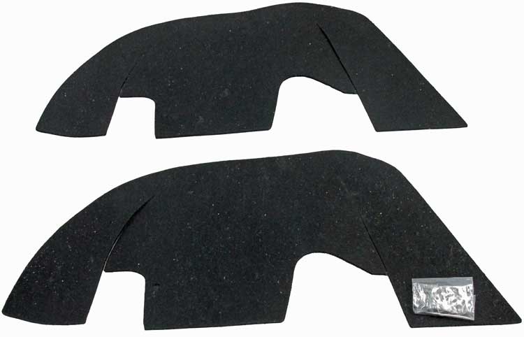 1969-1972 Chevrolet Chevelle|Malibu|El Camino Control Arm Dust Shield Kit w/Hardware