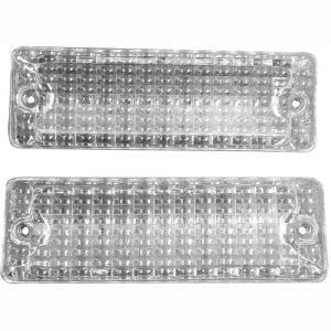 1969-1972 Chevy El Camino Backup Lamp Lens Pair