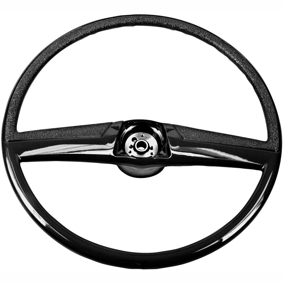 1969-1972 Chevy Pickup Truck Steering Wheel Black