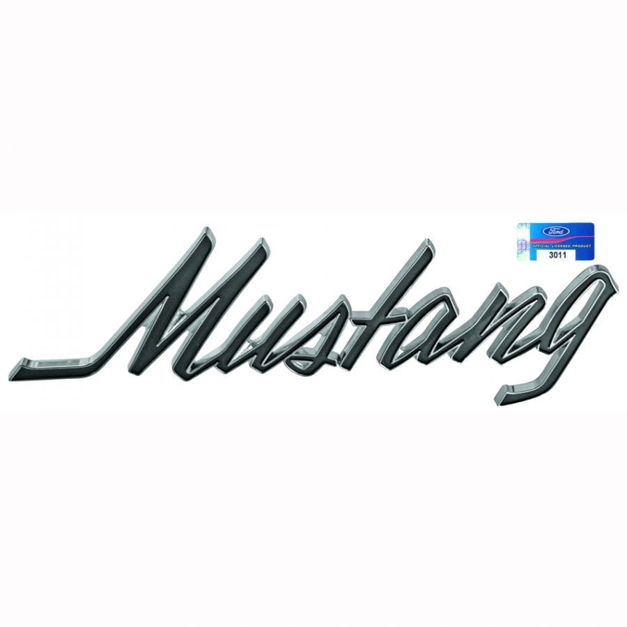 1969-1973 Ford Mustang Trunk Script