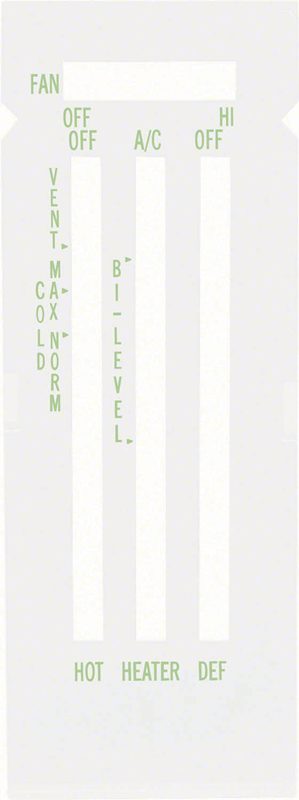 1969-1974 Chevrolet Camaro|Nova Heater Lens