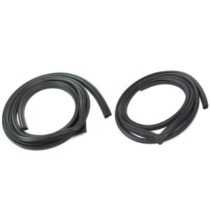 1969-1975 International Travelall Door Weatherstrip Seal 2 PC Kit - Driver and Passenger-DWP811069